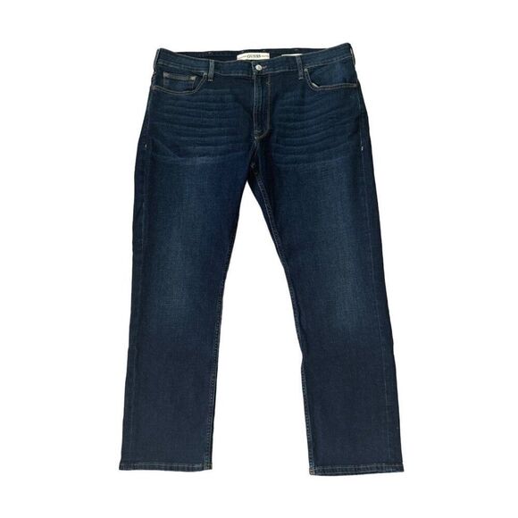 Guess Dark Blue Slim Straight Size 40/30 - Picture 1 of 10